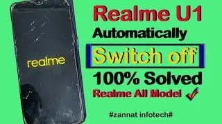 Realme U1 Automatic Switch off problem solution  //  how to solve automatically switch off problem