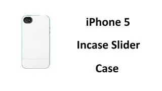 iPhone 5 Incase Slider Case White