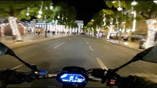 Christmas night ride in Lisbon | MT-07