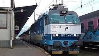 ZSSK 350.014 - Zr/Ex/EC 220 FATRA - Žilina