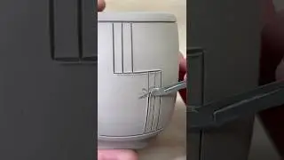 Slabin the void #oddlysatisfying #art #lineart #pottery #diy #satisfying #artist #artwork #clayart