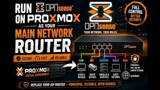 Install OPNsense on Proxmox