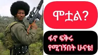Commando Fikru  አሁን ያለበት ሁኔታ - ሞቷ ል  ወይስ አል ሞተም? #fano 