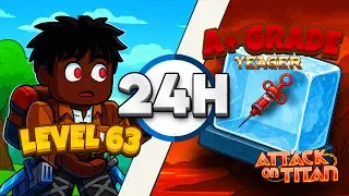 24H 🔥 POUR DEVENIR EREN... (Le défi IMPOSSIBLE 🚫 ?) | AOT REVOLUTION
