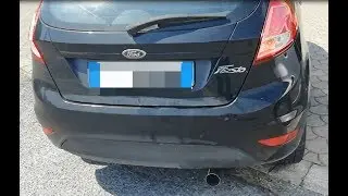 Novus Sportauspuff Ford Fiesta Mk7 - Novus Exhaust/Scarico 76mm on 1.2cc 60hp