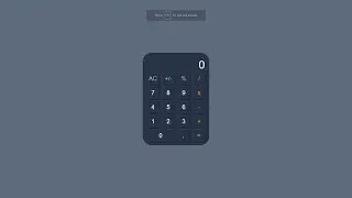 NeoMorphic Calculator | UI/UX | Only HTML CSS | Step by Step