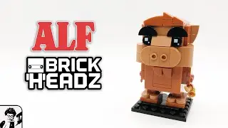Custom LEGO ALF Brickhead!