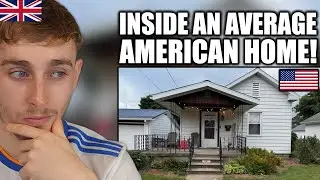 Brit Reacts to Realistic American House Tour - NOT your average Pinterest worthy house!