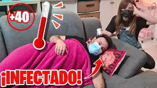 ANGEL ESTÁ ENFERMO 🚑 LLAMAMOS AL HOSPITAL  LO AISLAMOS | Family Fun Vlogs