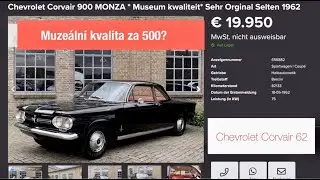 Chevrolet Corvair 62 | Muzeální kvalita za 500? 🤔