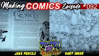 Episode #092 - Making Turbo Pit-Fighter Comic | Creating a Dystopian Future | Metaphysics & Fiction