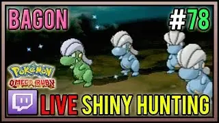 Live 5% Shiny Bagon at 459 Horde Encounters | Shiny Pokemon #78 | Pokemon ORAS