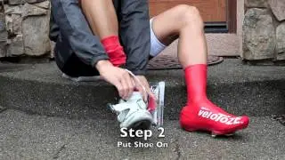 veloToze Tall Shoe Covers Installation
