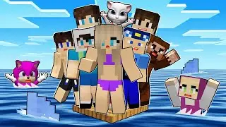 Minecraft'ta Tek Salda 10 Arkadaş Filmi!