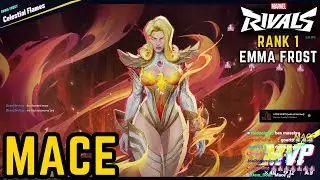 40 ELIMS! 40K DMG! MACE INSANE EMMA FROST GAMEPLAY - MARVEL RIVALS SEASON 3