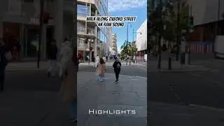 Walk along Oxford Street #travel #walking #oxfordstreetwalk #londonwalks #walktingtour #4k #london