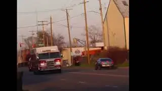 SBFD Rescue 1,  EMS Car 1660, safety 116 Responding To MVC