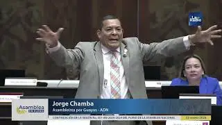 Asambleísta Jorge Chamba - Sesión 051