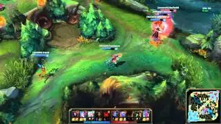 Good teamfight positioning with Jinx