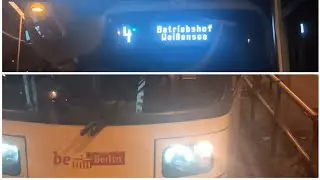 Stra&szlig;enbahn | Mitfahrt einer M4 von Mollstra&szlig;e/Otto Braun Stra&szlig;e bis Greifswalder Str. Danziger Str.