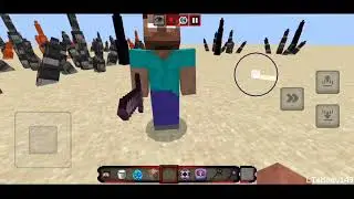Herobrine(Habirgb) vs others Herobrines (minecraft bedrock edition mob battle)
