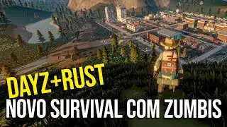 NOVO JOGO de SOBREVIV&Ecirc;NCIA ZUMBI tipo DAYZ pra PC FRACO | SurrounDead - In&iacute;cio de Gameplay