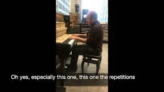 Louis Lortie  tries an Esmonde Fandrich piano action