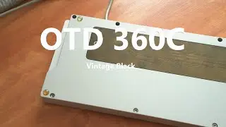 OTD 360c Typing Sounds - Vintage Cherry Black