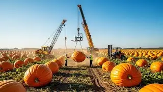 World&rsquo;s Biggest 2,076 KG Pumpkin Grown by US Farmers | $112B Mega Agriculture Explained