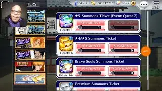 BLEACH BRAVE SOULS 5 STAR TICKET SUMMONS SECOND ACCOUNT PART 24