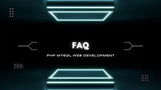 MySQL PHP Web development Common Questions | Best editor | Code hint | XAMPP server busy bug