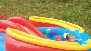Babies slide Funny playing fsils  cuts babies  Video 😇🙊👿💀