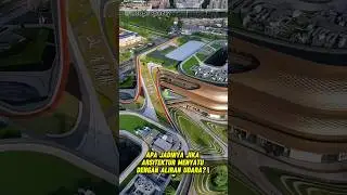 Unique architecture futuristic masterpiece, building worth 10 trillion #shorts #unique #architect...