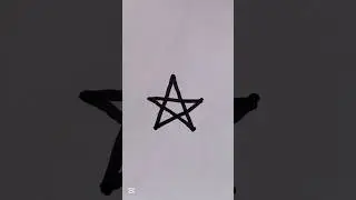 Pentagram ⭐️#art #drawing #shorts #star