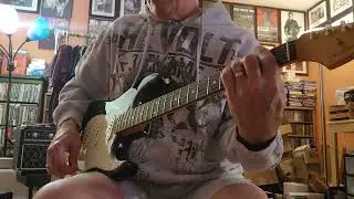 Sweet FENDER John Mayer Inspired Blk1 Strat w/ Robert Cray '61 style Chunky C Neck ❤️