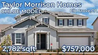Taylor Morrison Homes | Cloe Model&ndash; 2782 SqFt | Model Home Tour | Elk GRove, CA | Starts at $757,000