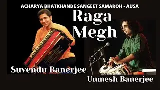 Raga Megh on Harmonium by Suvendu Banerjee | Unmesh Banerjee (tabla) | Live music | Monsoon raga