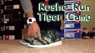 Nike Roshe Run Tiger Camo Review & On Feet