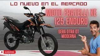 🏁 Moto Fratelli XE 125 Enduro🏍️