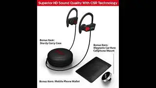 SENSO Bluetooth Headphones- wireless earbuds
