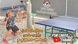 Latihan bareng senior di ptm cakra kadirojo kalasan