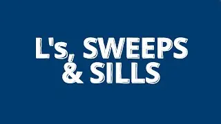 Ls, Sweeps, & Sills | Shower Door Components