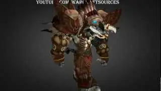 Tauren Druid Tier 6 armor set - T6 - Thunderheart Regalia / Raiment / Harness