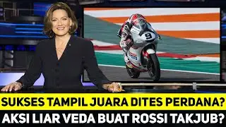 SUKSES TAMPIL JUARA DITES PERDANA? AKSI LIAR VEDA EGA PRATAMA BUAT ROSSI TAKJUB?