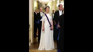 STUNNING Catherine Middleton Princess of Wales At 1st State Banquet #shorts