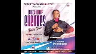 4 IN ONE GREAT RESTORATION SUNDAY SERVICE-DEDICATION OF ENEMIES/RAISING  ALTAR.