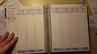 Erin Condren Hourly PWM ft Elliebeth Designs Uk - Easter Week 2018
