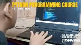 Python Programming Course &ndash; Basic to Advance with Projects (Offline/Online)