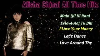 Alisha Chinai All Time Hitz-Best Of Alisha's 90's Pop Song | Hindi Pop Song | Audio JukeBox|  Redkon