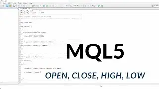 MQL5 Access Previous Bar Data (High, Low, Open, Close, ...)